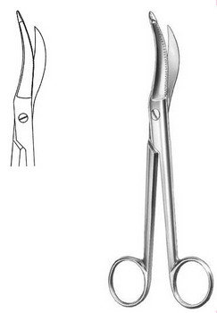 Episiotomy Scissors Waldmann CM