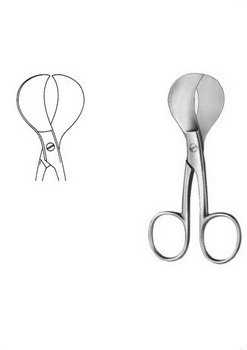 Umbilical Scissors Modell USA CM