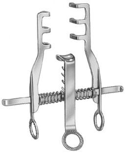 Wound Spreaders, self-retaining Adson CM