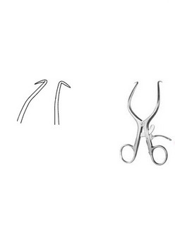 Wound Spreaders, self-retaining Vickers Size: 9 CM